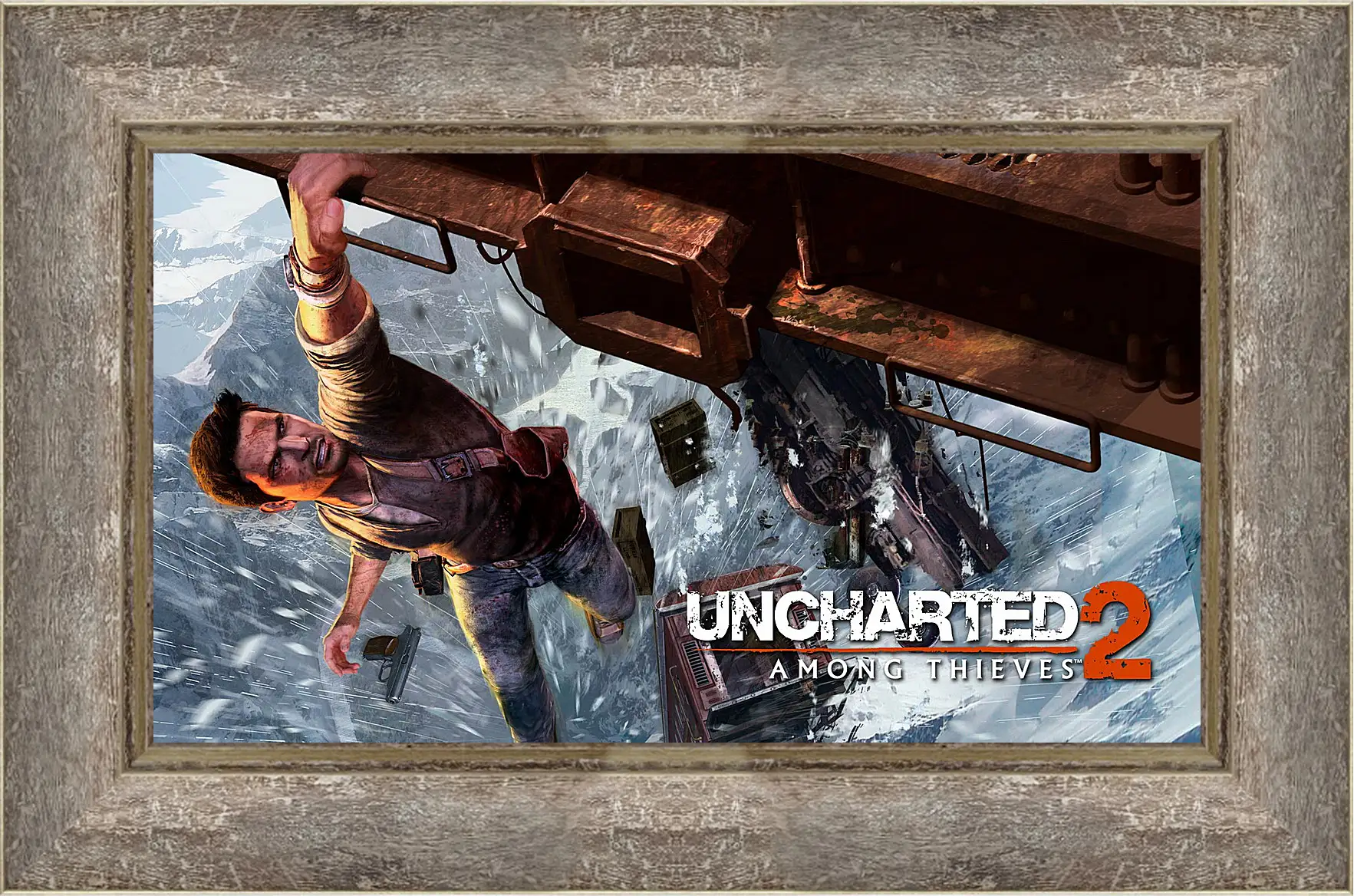 Картина в раме - uncharted 2 among thieves, uncharted 2, danger