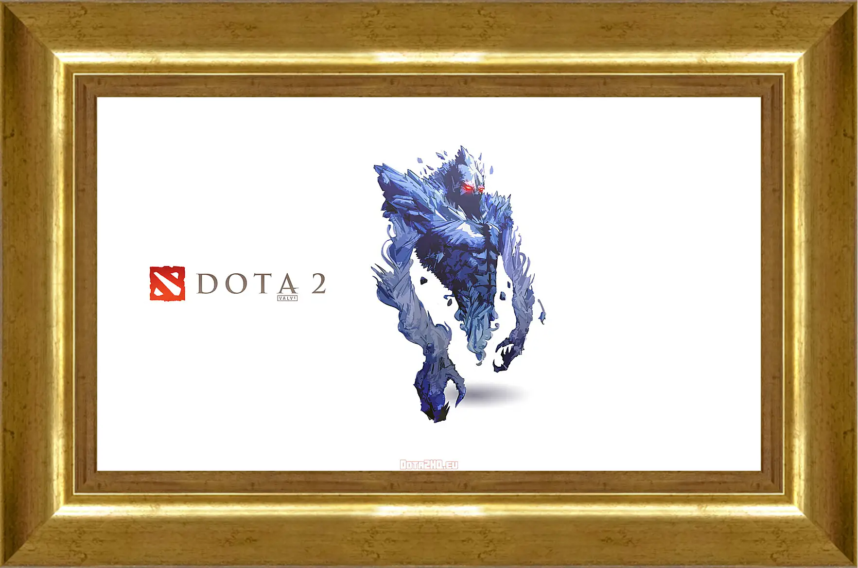 Картина в раме - ancient apparition, dota 2, art
