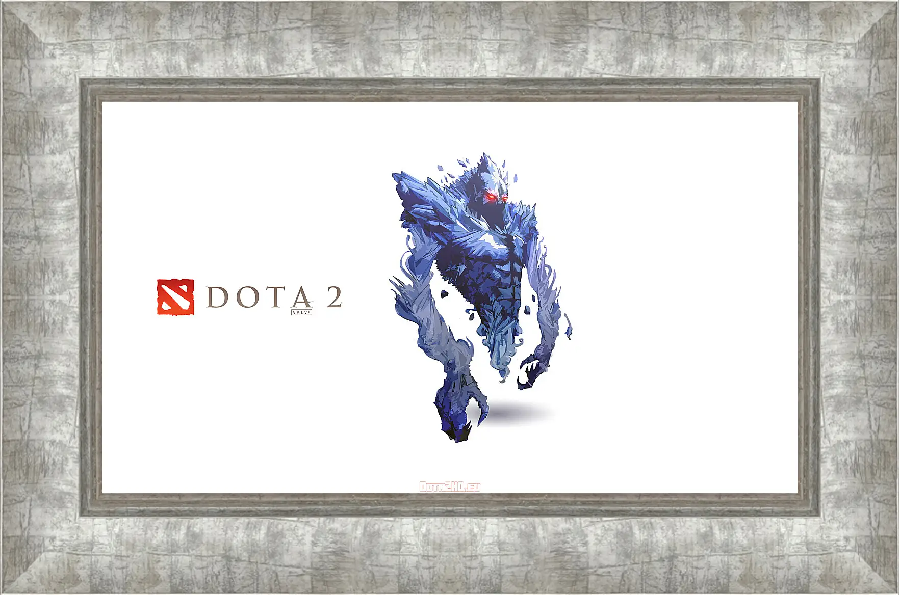 Картина в раме - ancient apparition, dota 2, art
