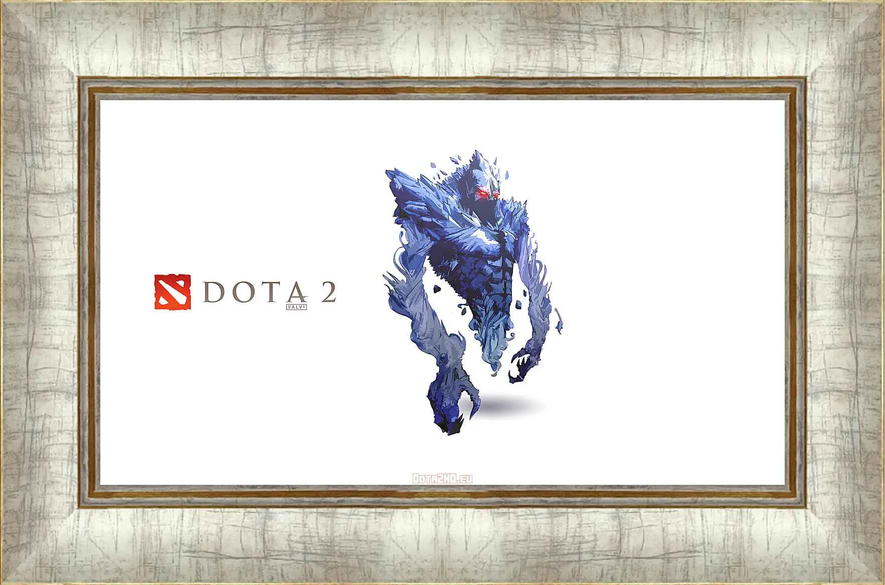 Картина в раме - ancient apparition, dota 2, art
