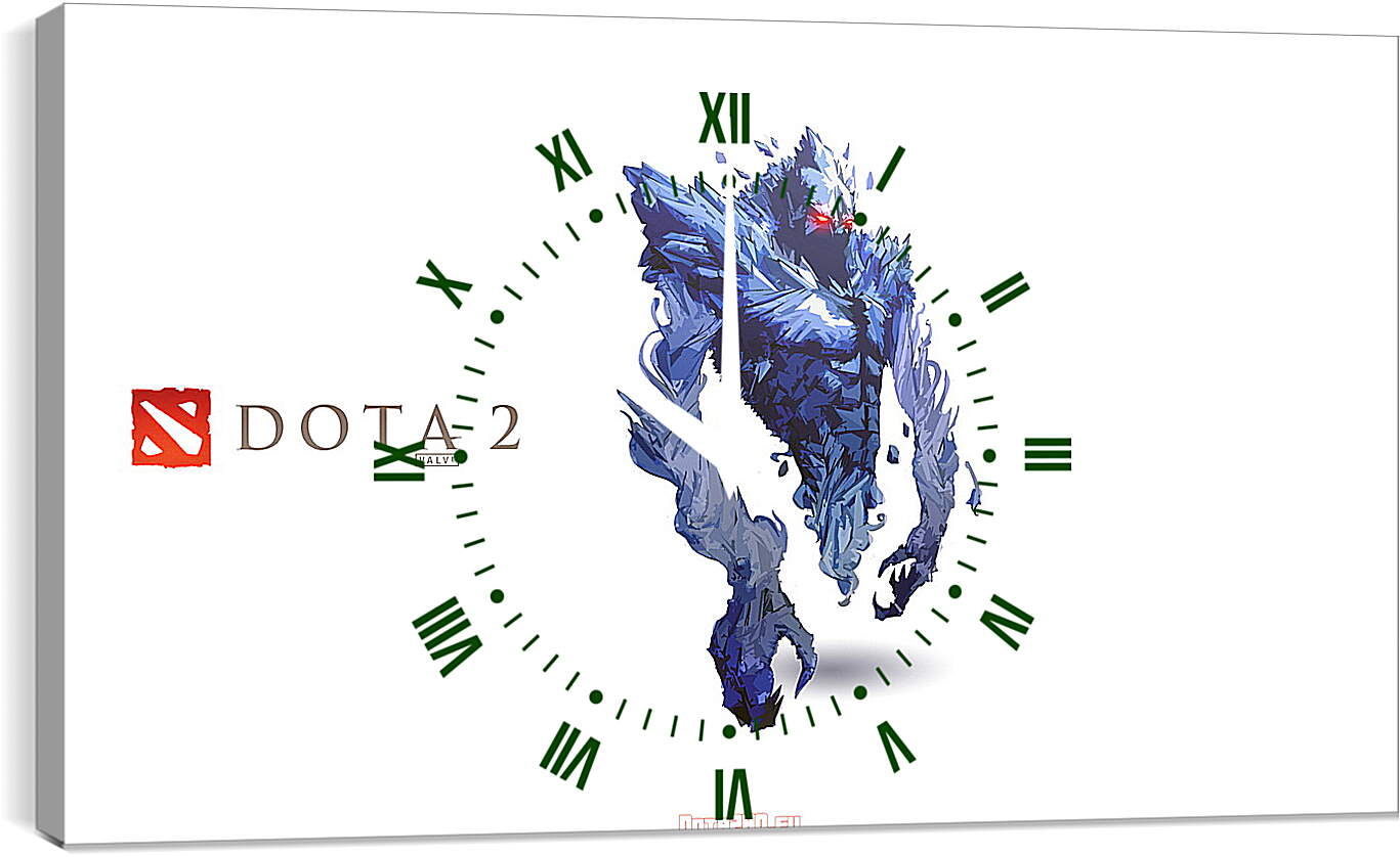 Часы картина - ancient apparition, dota 2, art
