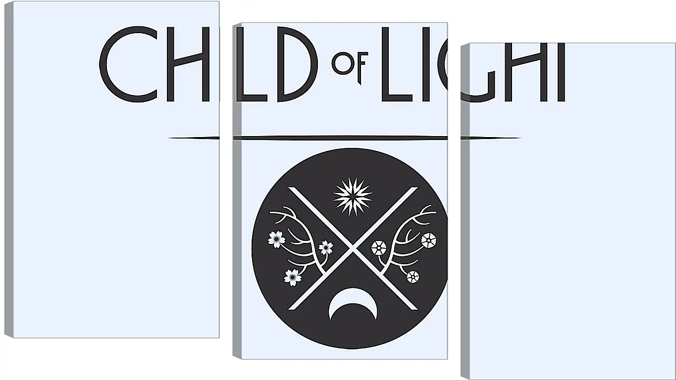 Модульная картина - child of light, jrpg, aurora
