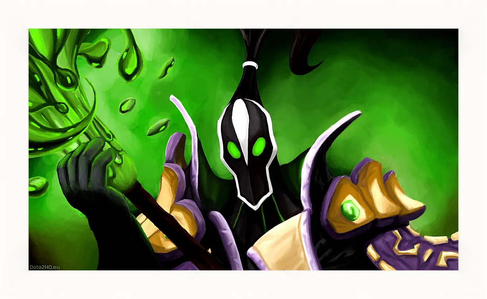 Картина в раме - rubick, grand magus, dota 2
