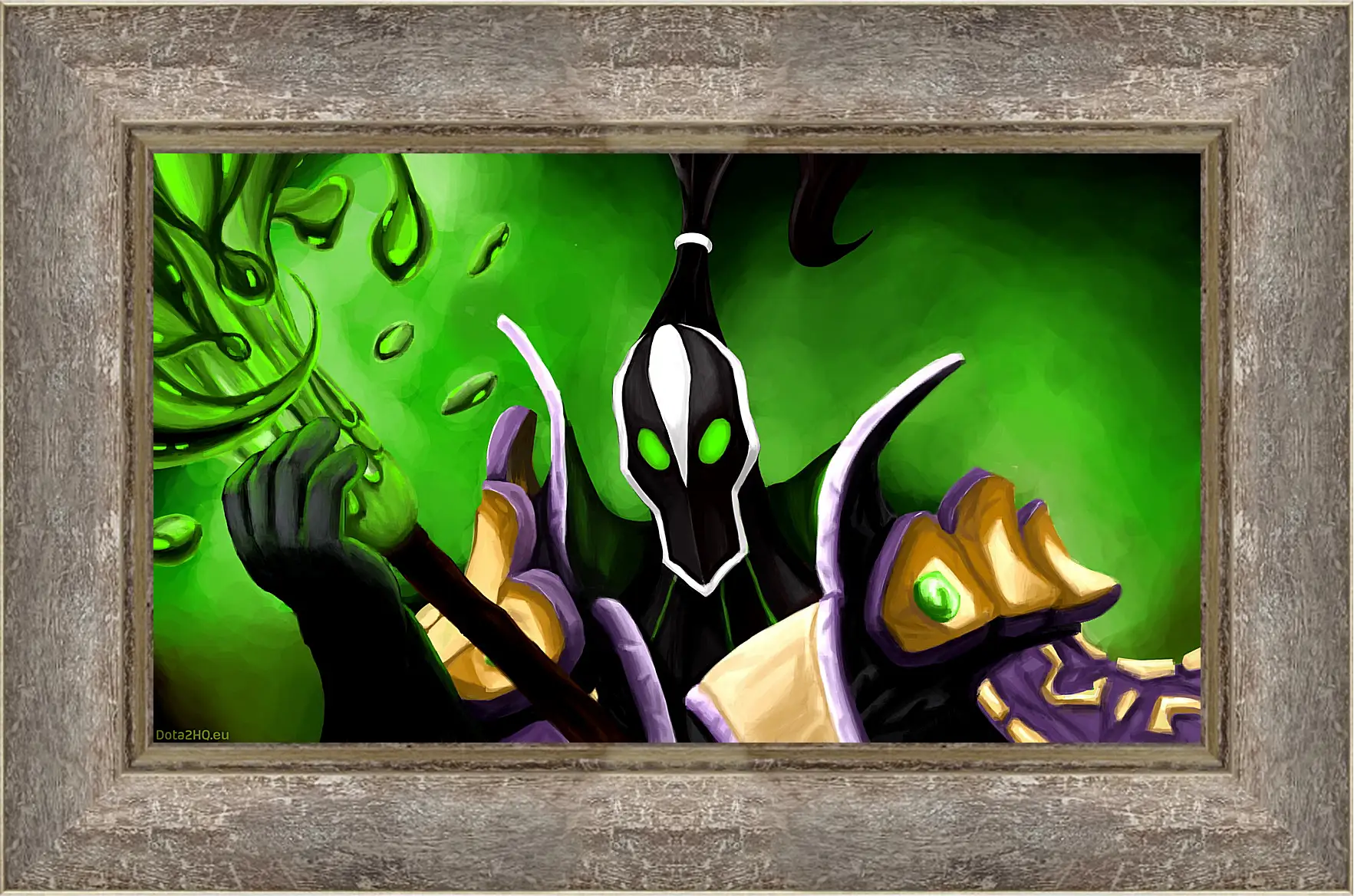 Картина в раме - rubick, grand magus, dota 2
