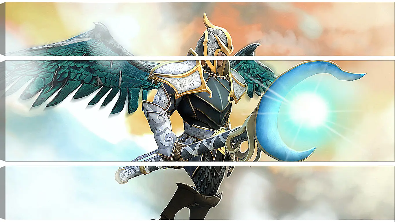 Модульная картина - skywrath mage, dota 2, art