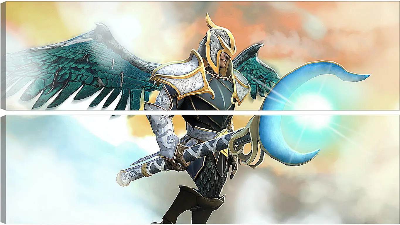 Модульная картина - skywrath mage, dota 2, art