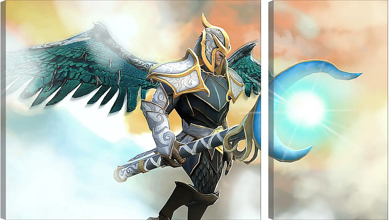 Модульная картина - skywrath mage, dota 2, art