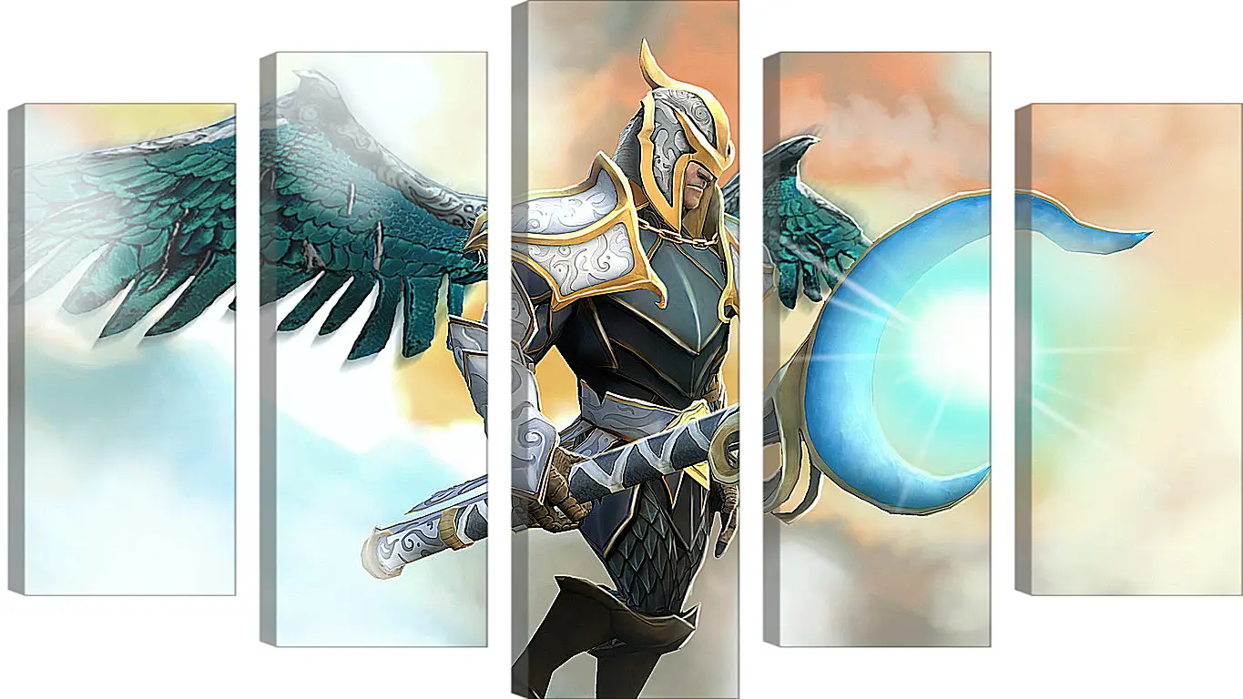 Модульная картина - skywrath mage, dota 2, art