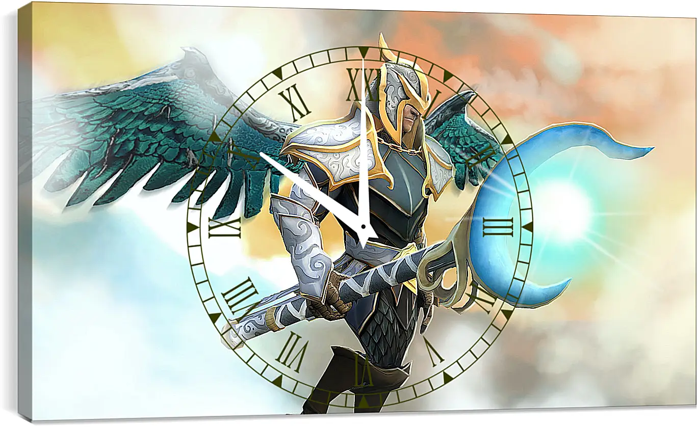 Часы картина - skywrath mage, dota 2, art