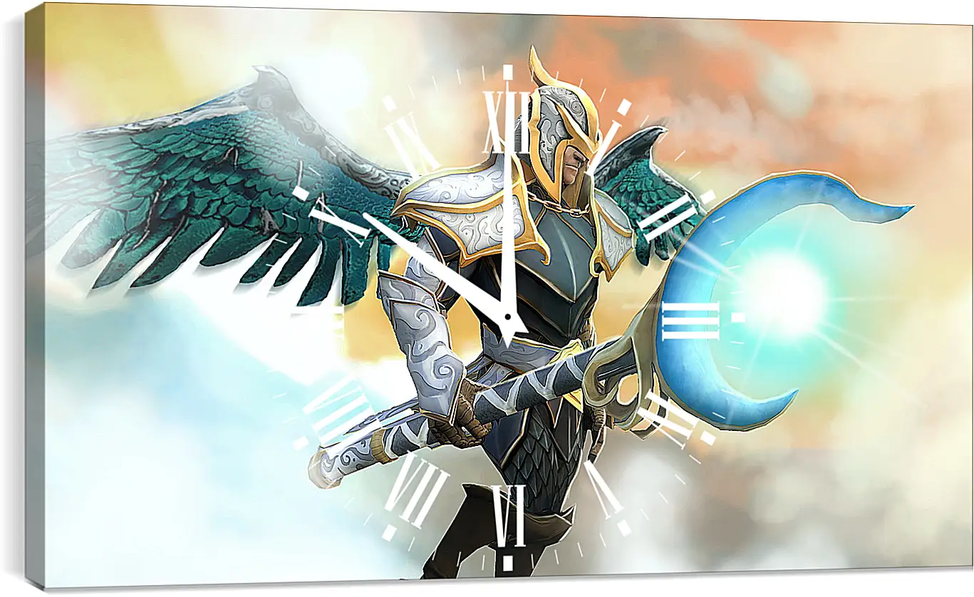 Часы картина - skywrath mage, dota 2, art