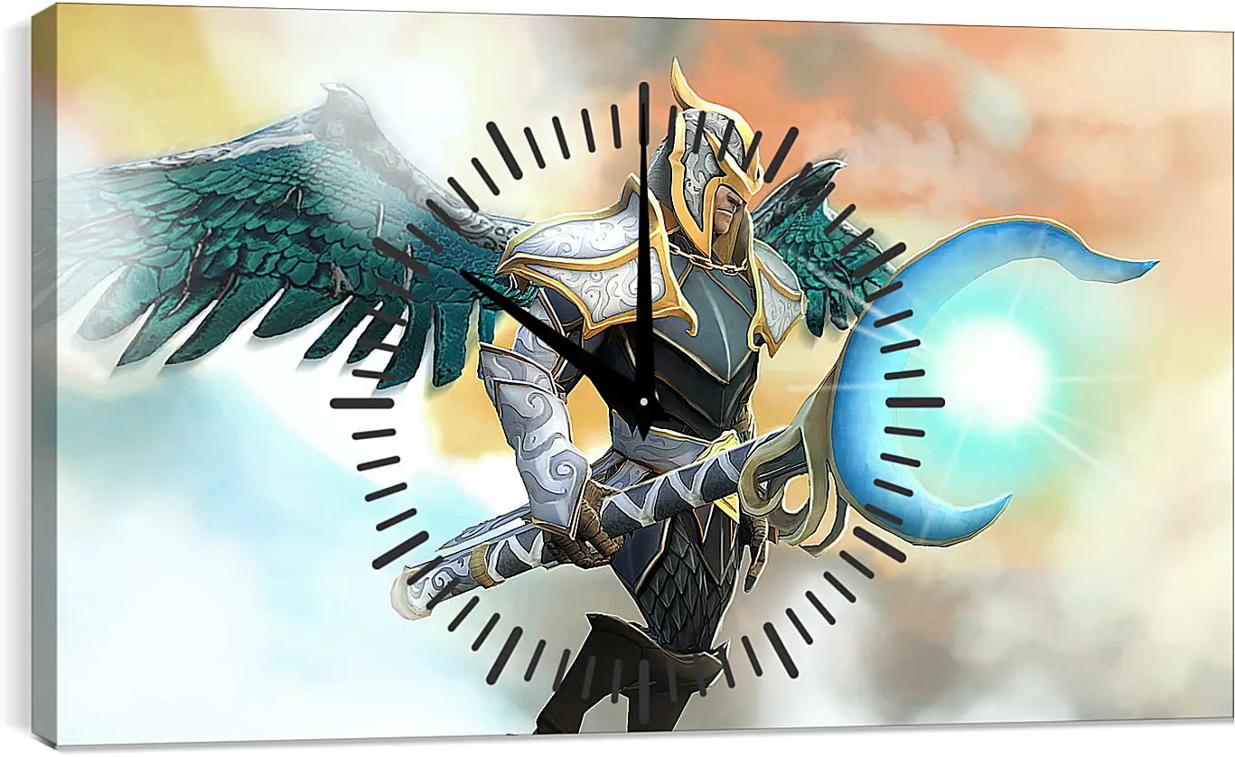 Часы картина - skywrath mage, dota 2, art