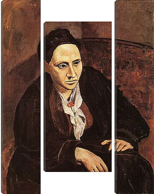 Модульная картина - Портрет Гертруды Стайн. Пабло Пикассо