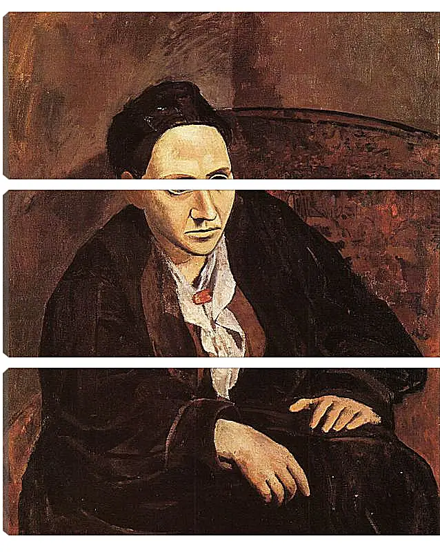 Модульная картина - Портрет Гертруды Стайн. Пабло Пикассо