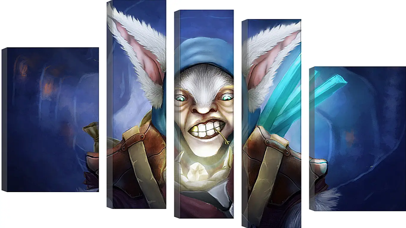 Модульная картина - meepo, dota 2, art