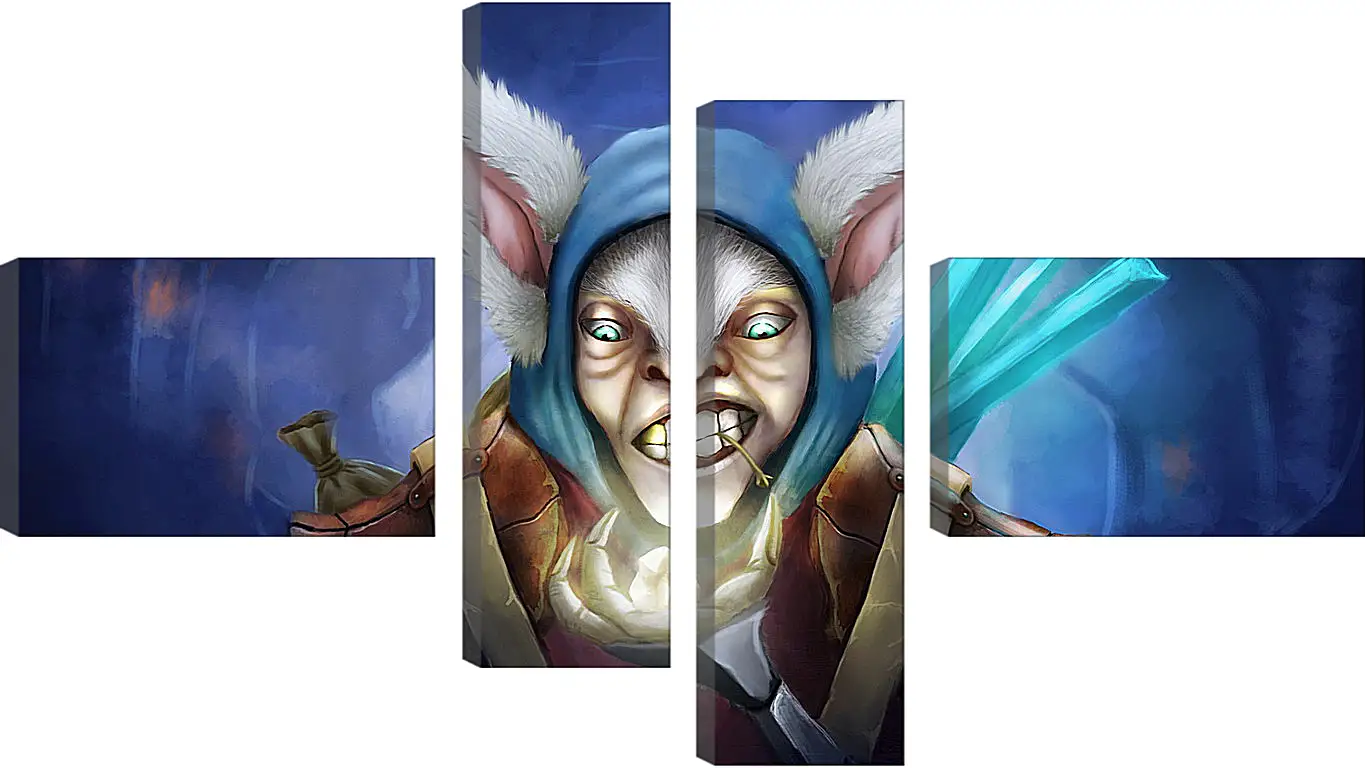 Модульная картина - meepo, dota 2, art