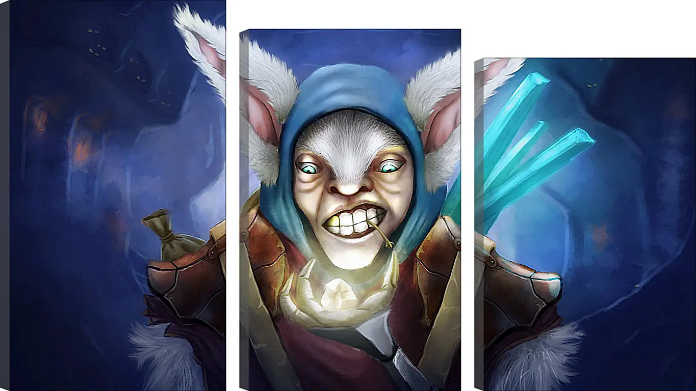 Модульная картина - meepo, dota 2, art