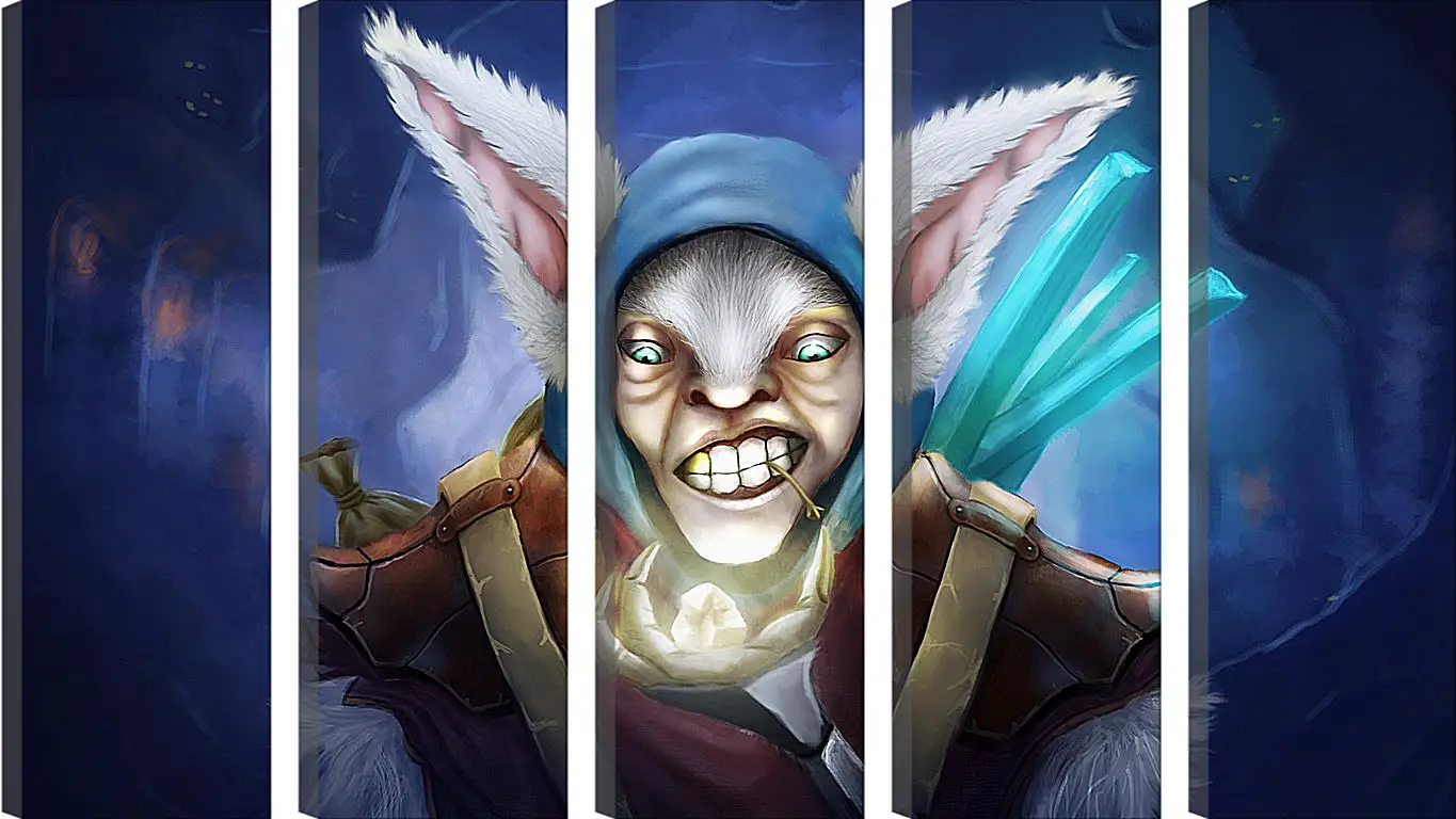 Модульная картина - meepo, dota 2, art