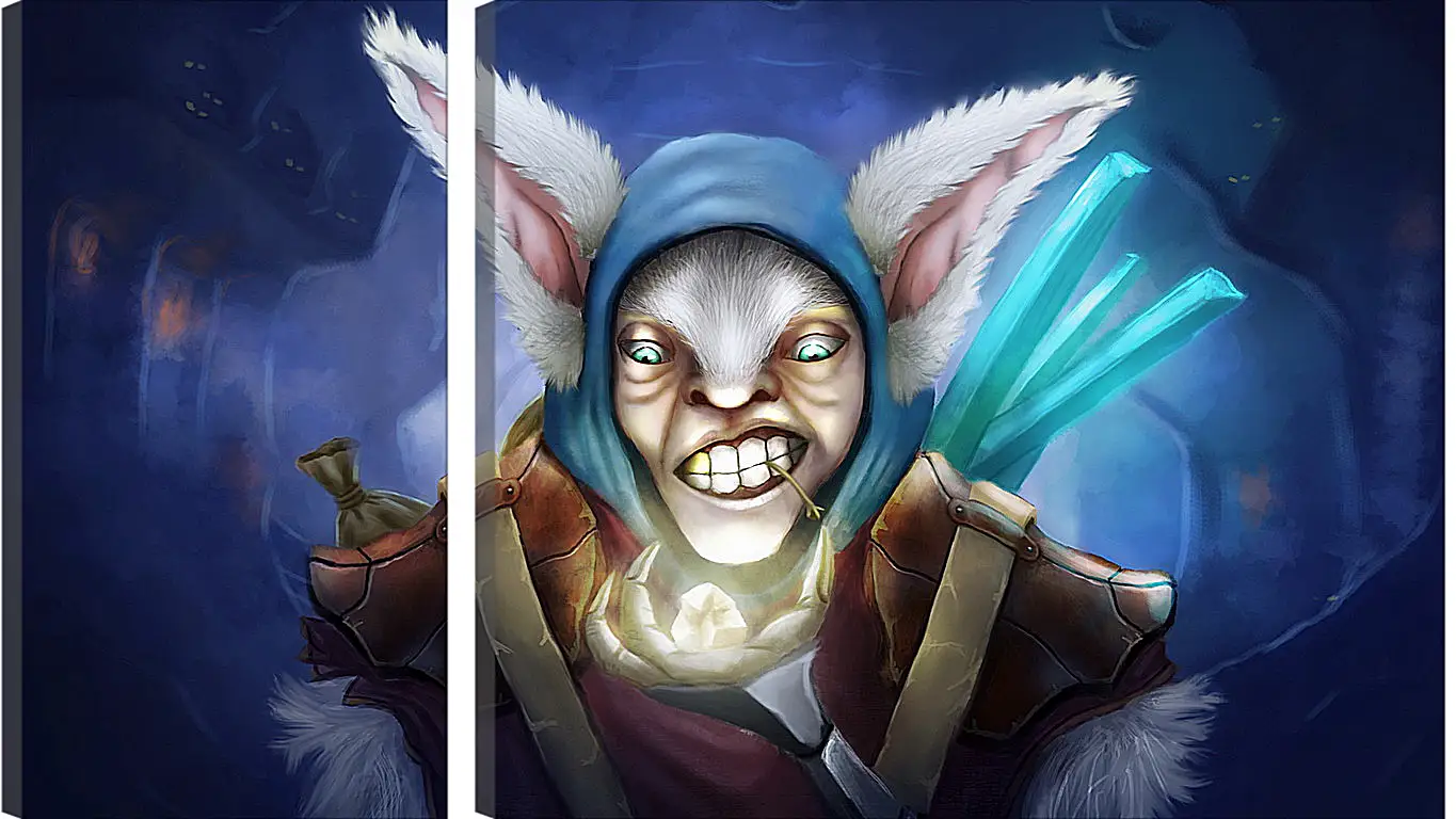 Модульная картина - meepo, dota 2, art