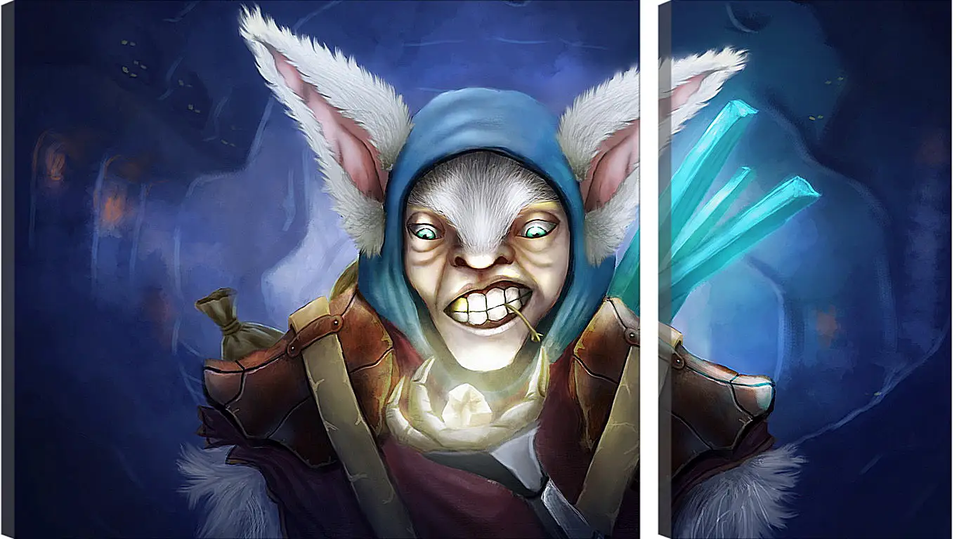 Модульная картина - meepo, dota 2, art