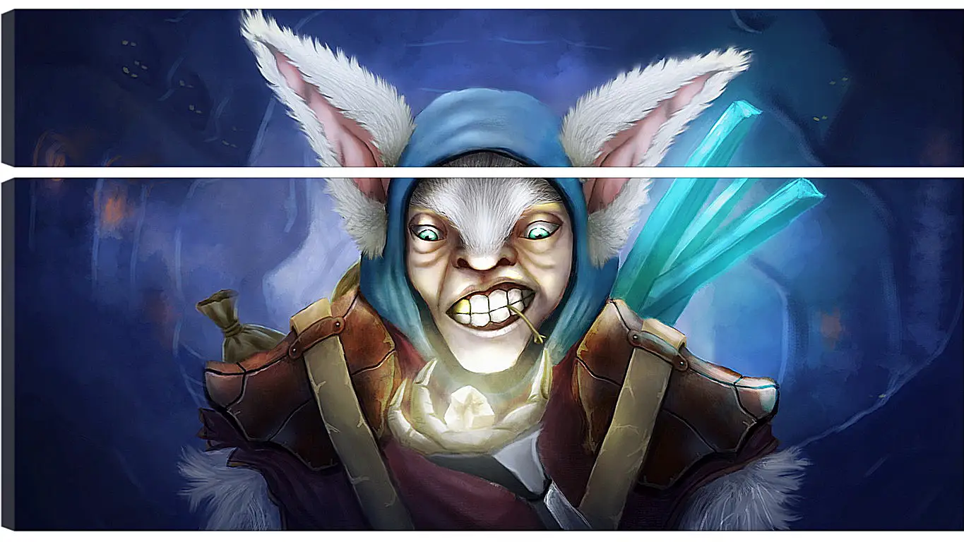 Модульная картина - meepo, dota 2, art