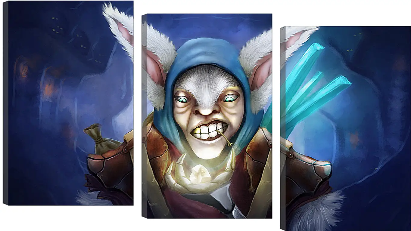 Модульная картина - meepo, dota 2, art