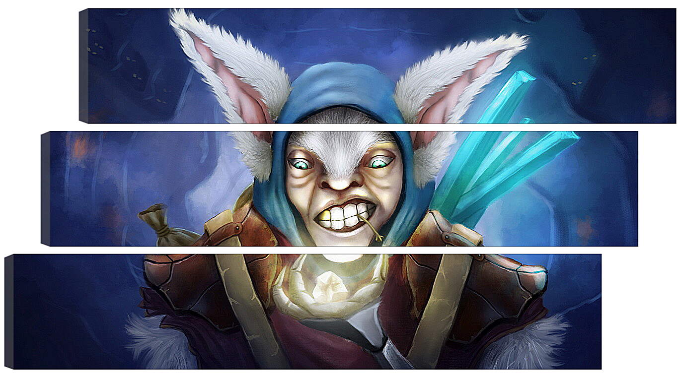 Модульная картина - meepo, dota 2, art