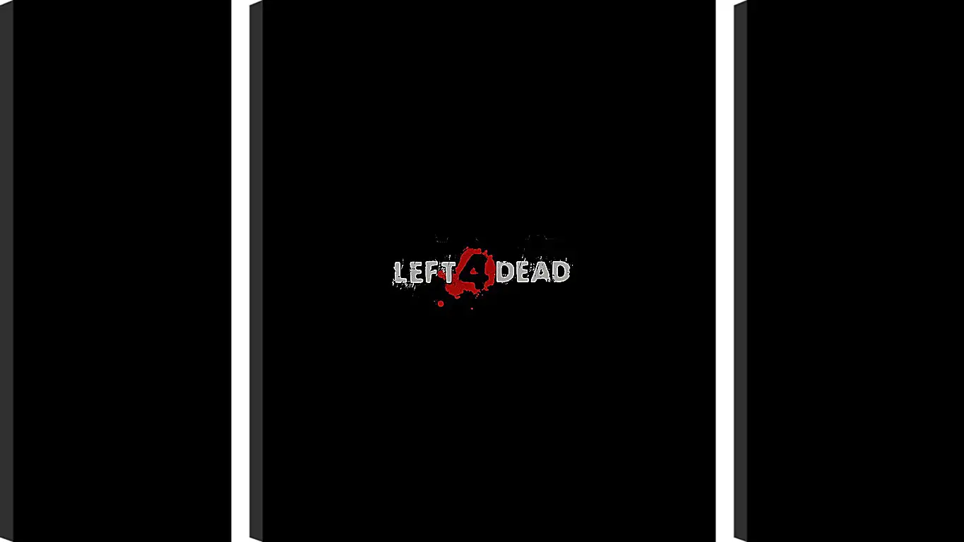 Модульная картина - left 4 dead, logo, game
