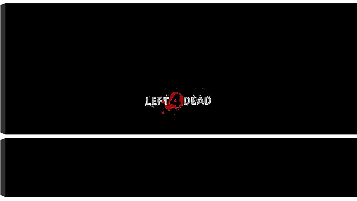 Модульная картина - left 4 dead, logo, game
