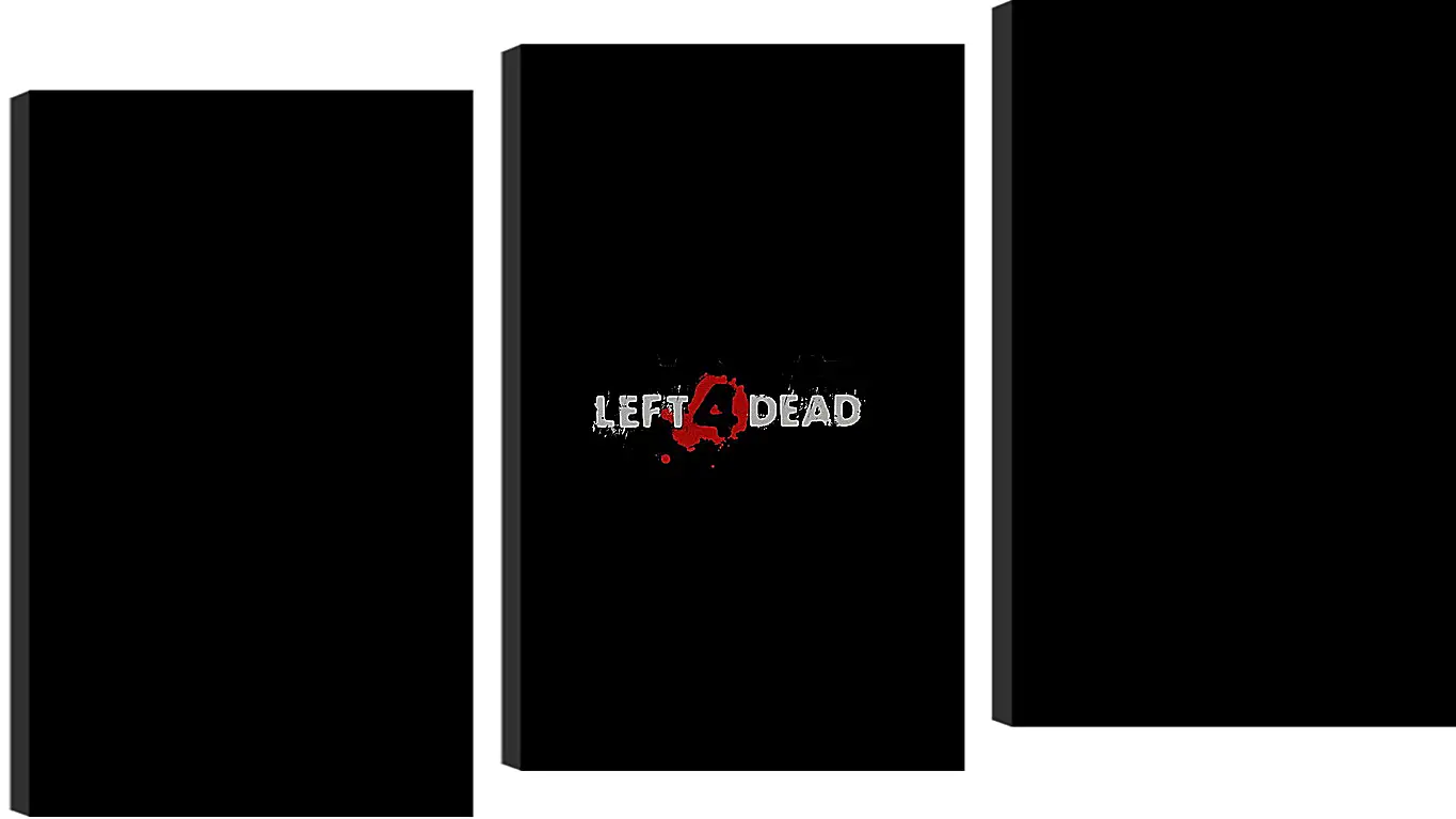 Модульная картина - left 4 dead, logo, game
