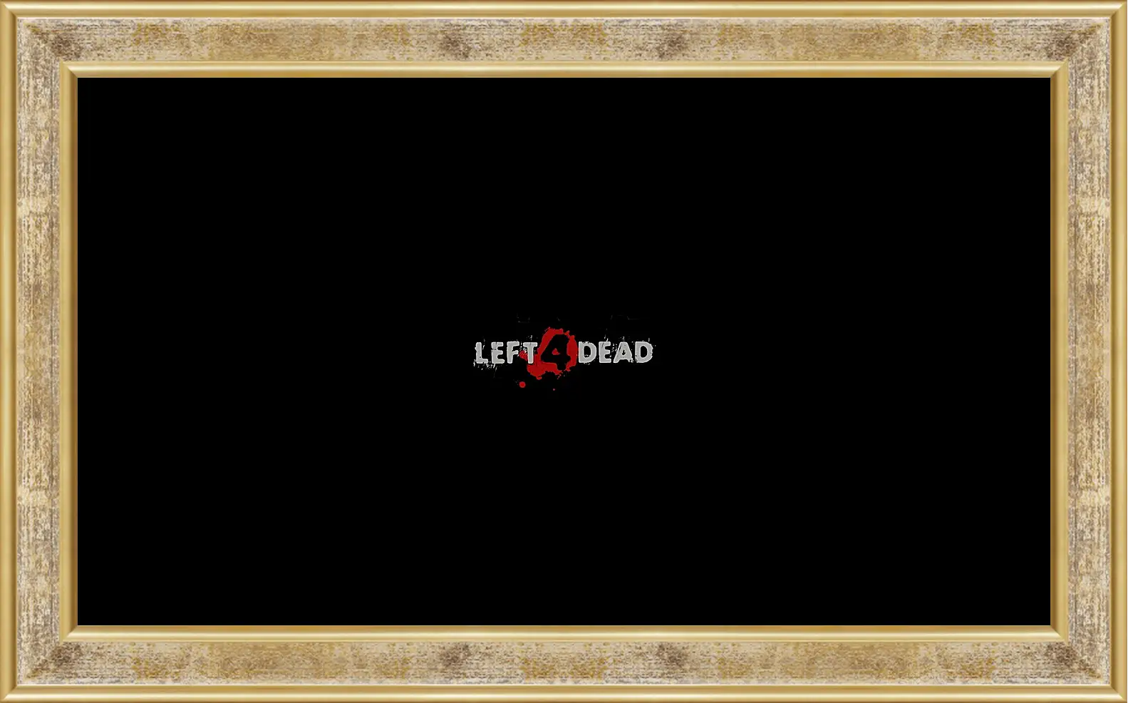 Картина в раме - left 4 dead, logo, game
