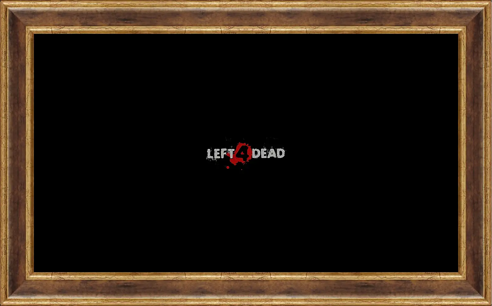 Картина в раме - left 4 dead, logo, game
