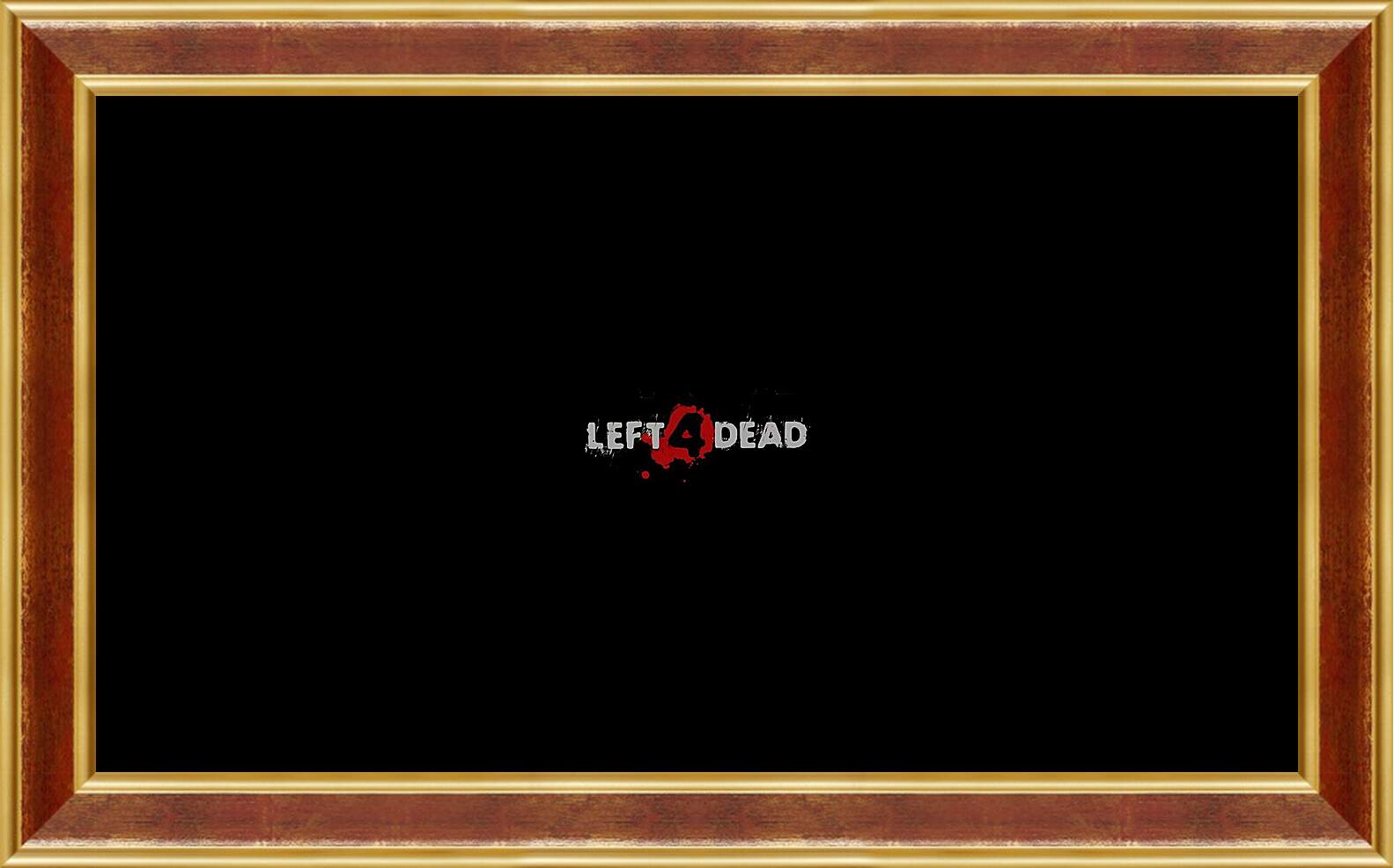 Картина в раме - left 4 dead, logo, game
