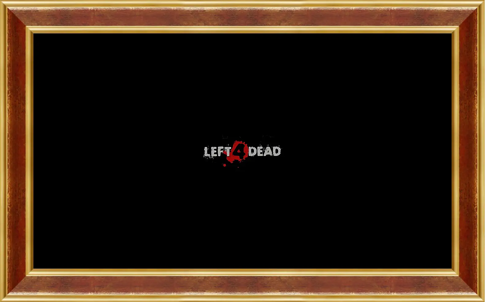 Картина в раме - left 4 dead, logo, game
