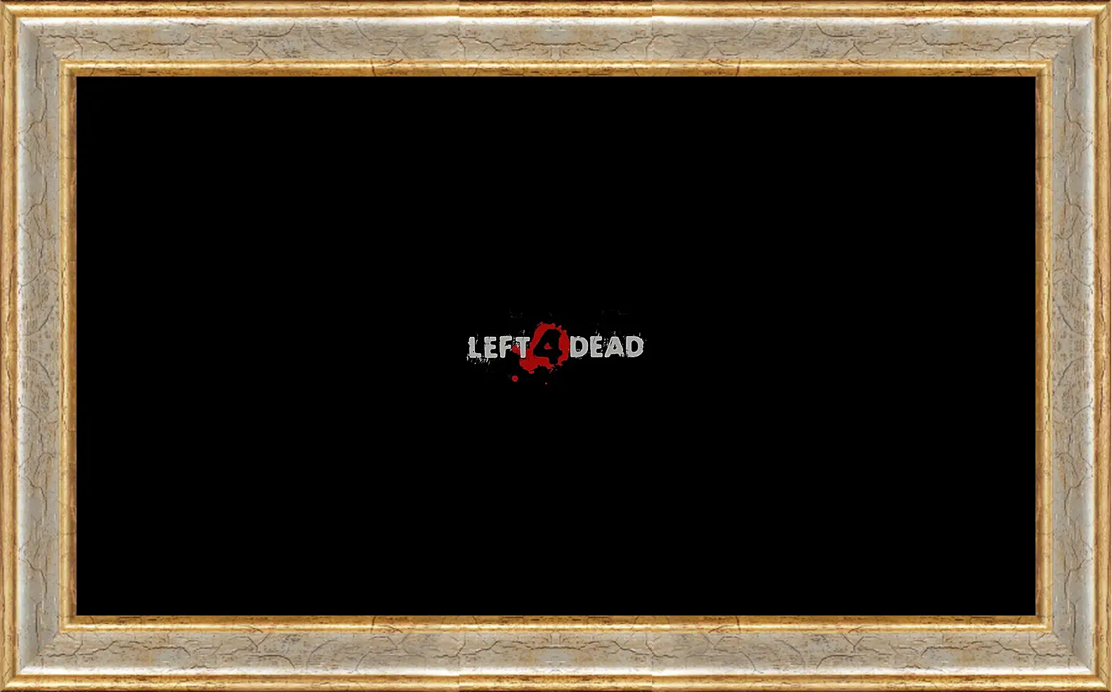 Картина в раме - left 4 dead, logo, game
