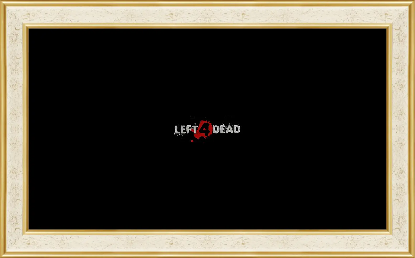 Картина в раме - left 4 dead, logo, game
