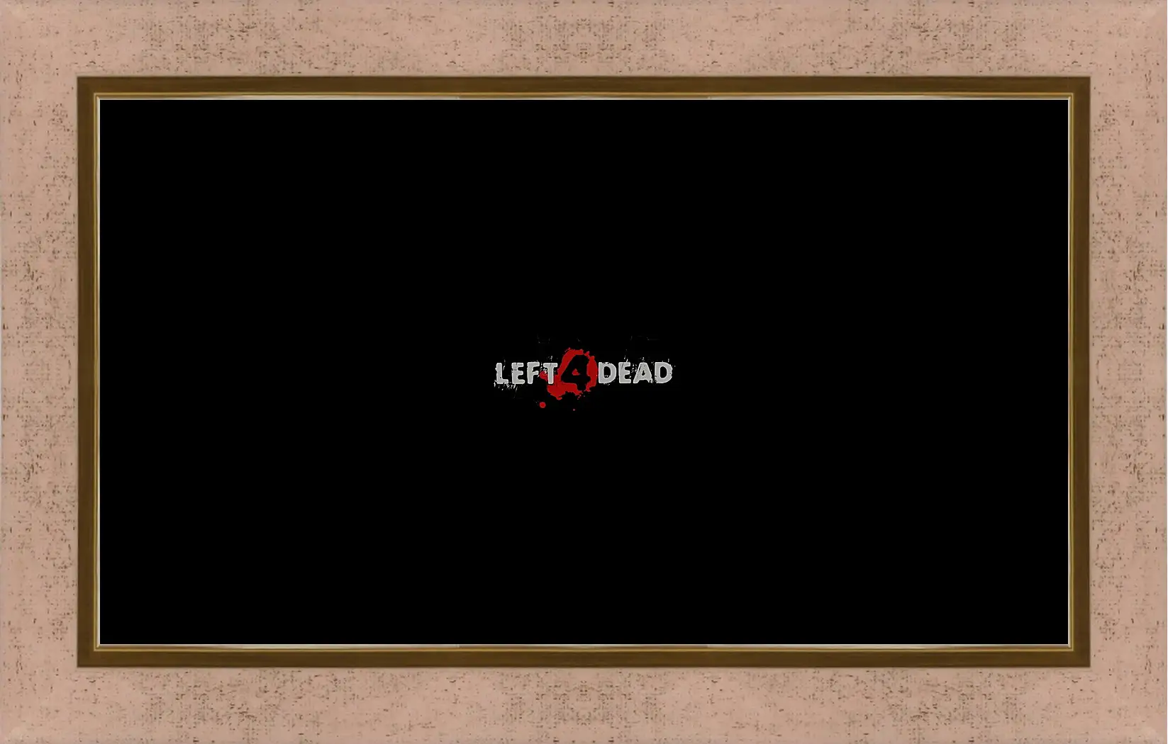 Картина в раме - left 4 dead, logo, game
