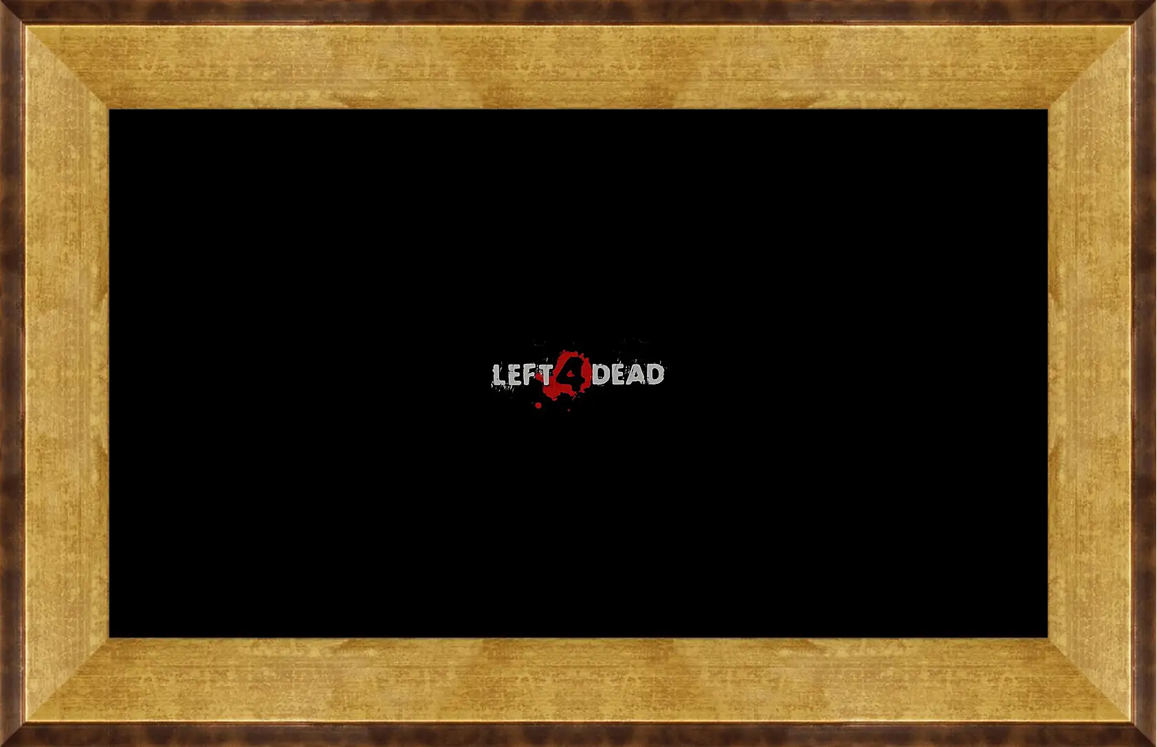 Картина в раме - left 4 dead, logo, game
