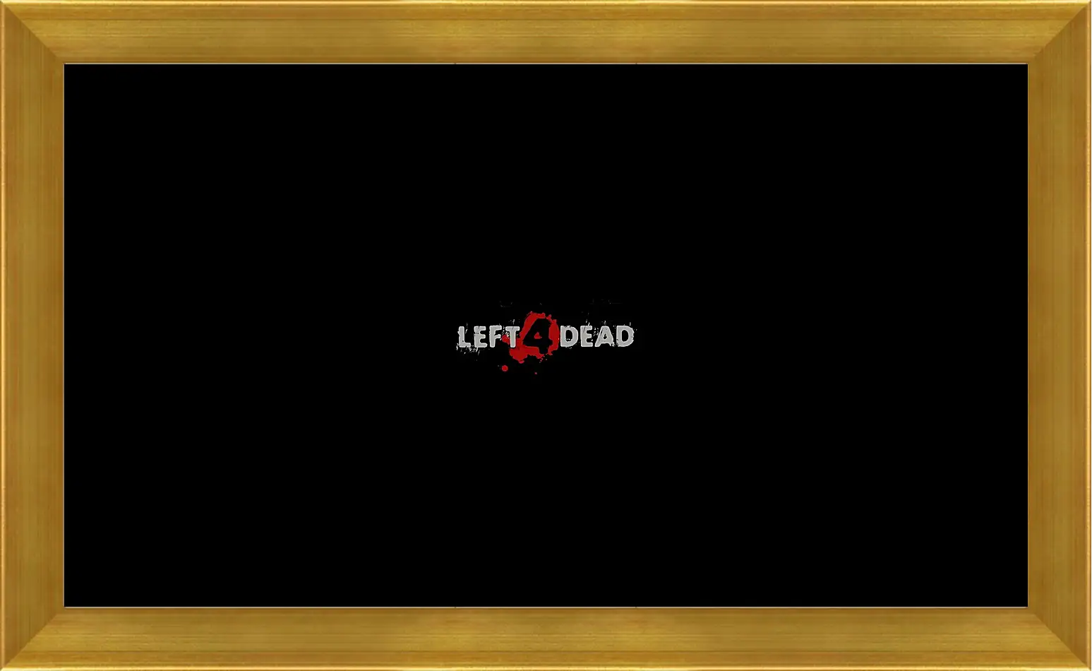 Картина в раме - left 4 dead, logo, game
