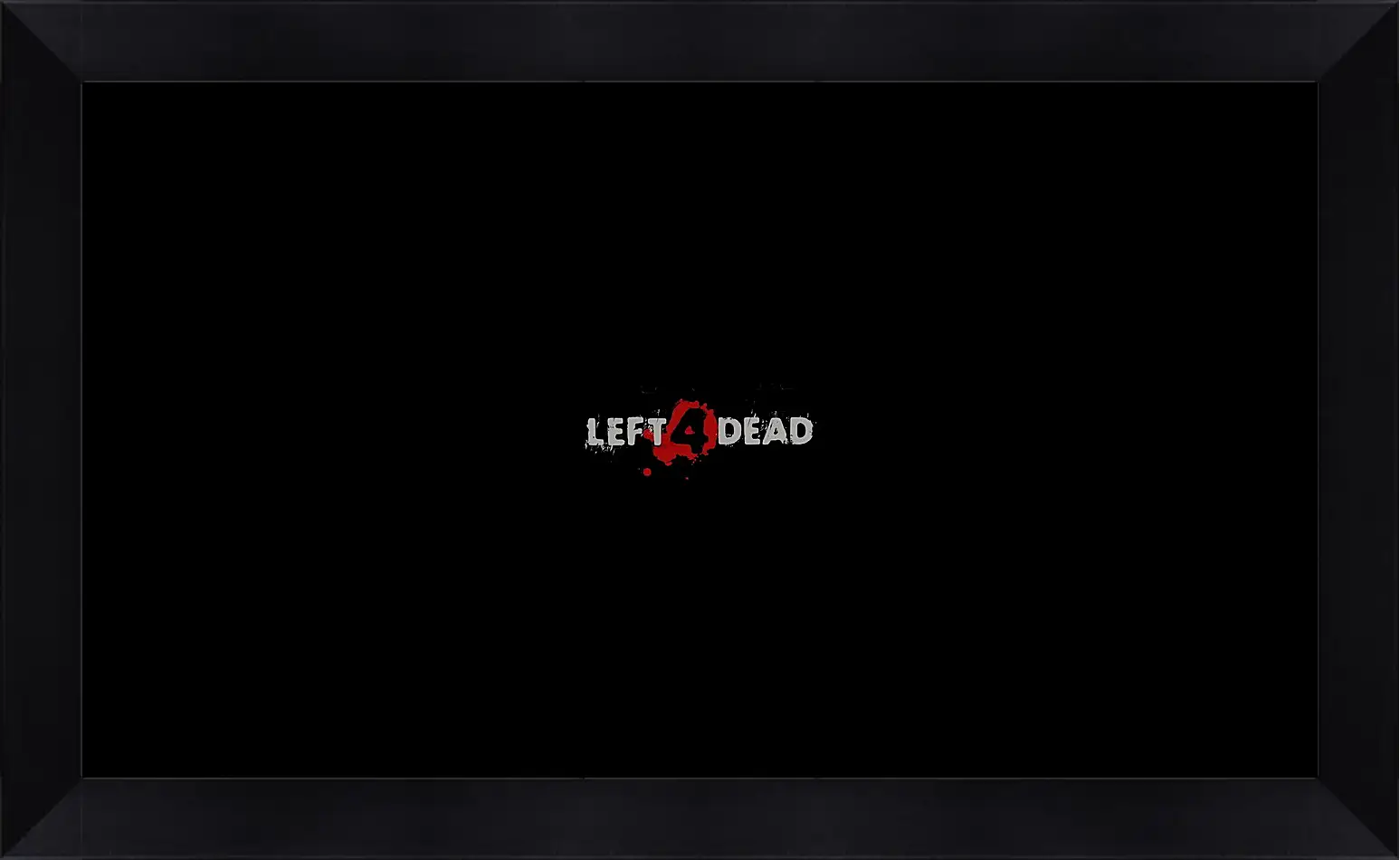 Картина в раме - left 4 dead, logo, game
