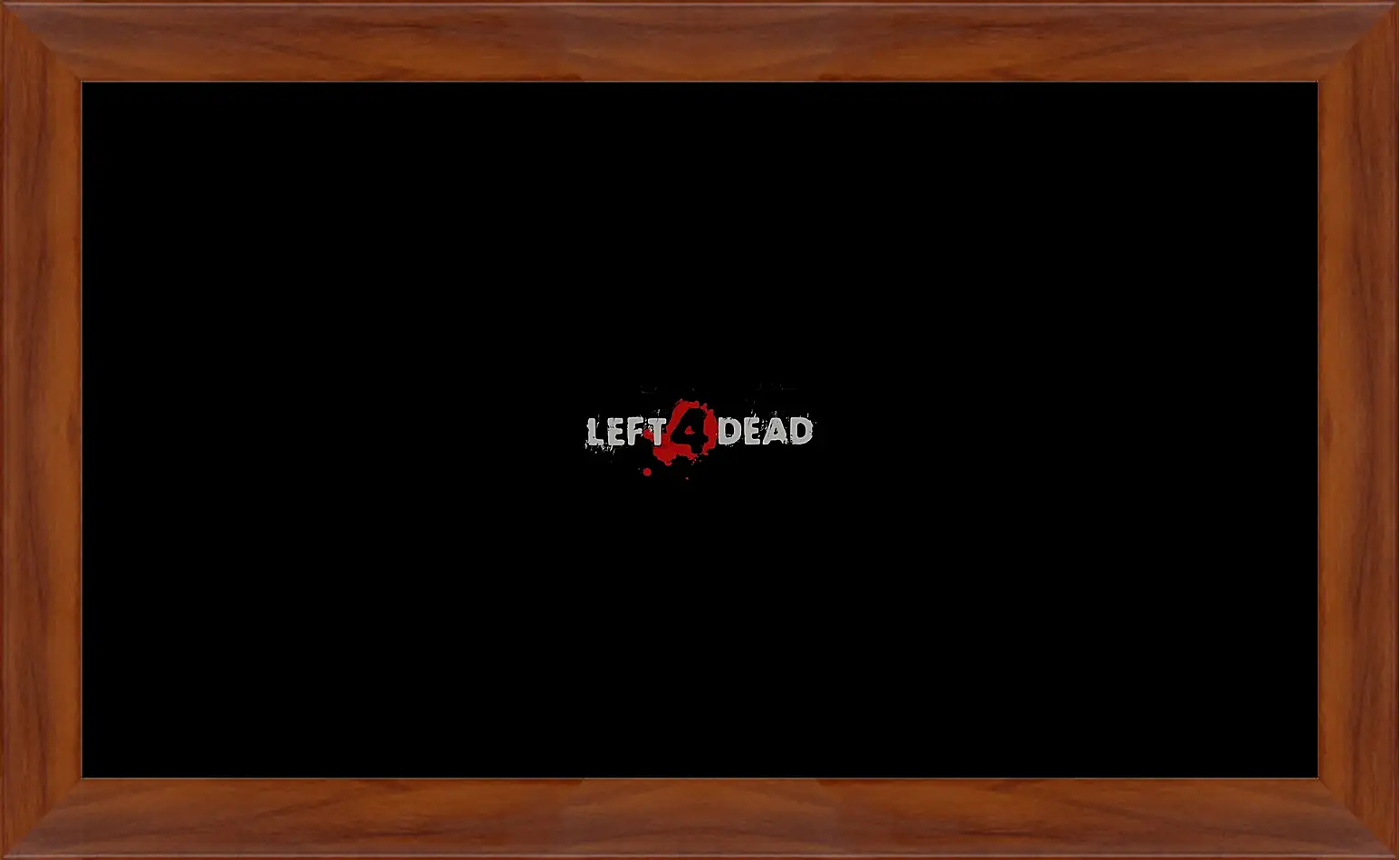 Картина в раме - left 4 dead, logo, game
