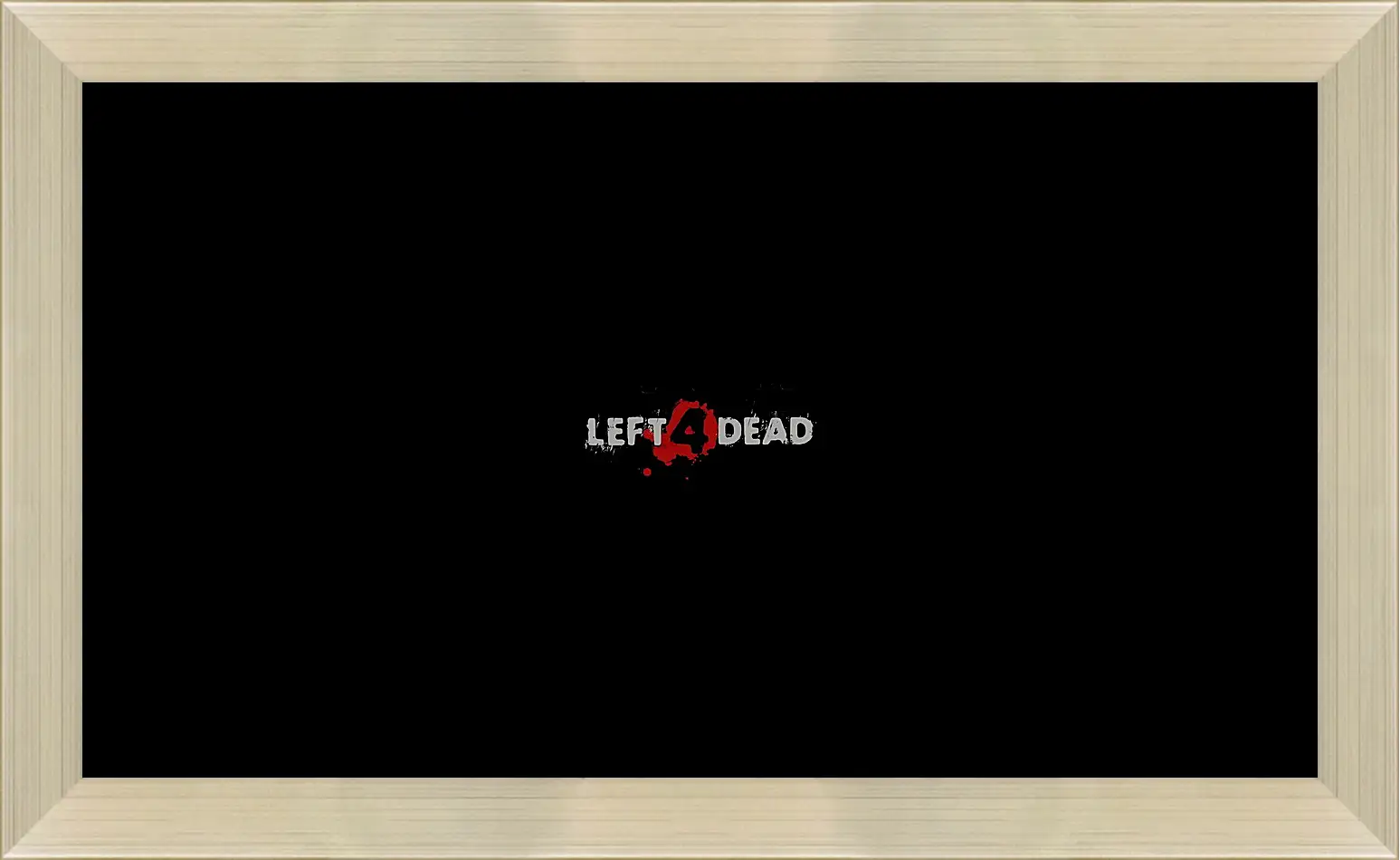 Картина в раме - left 4 dead, logo, game
