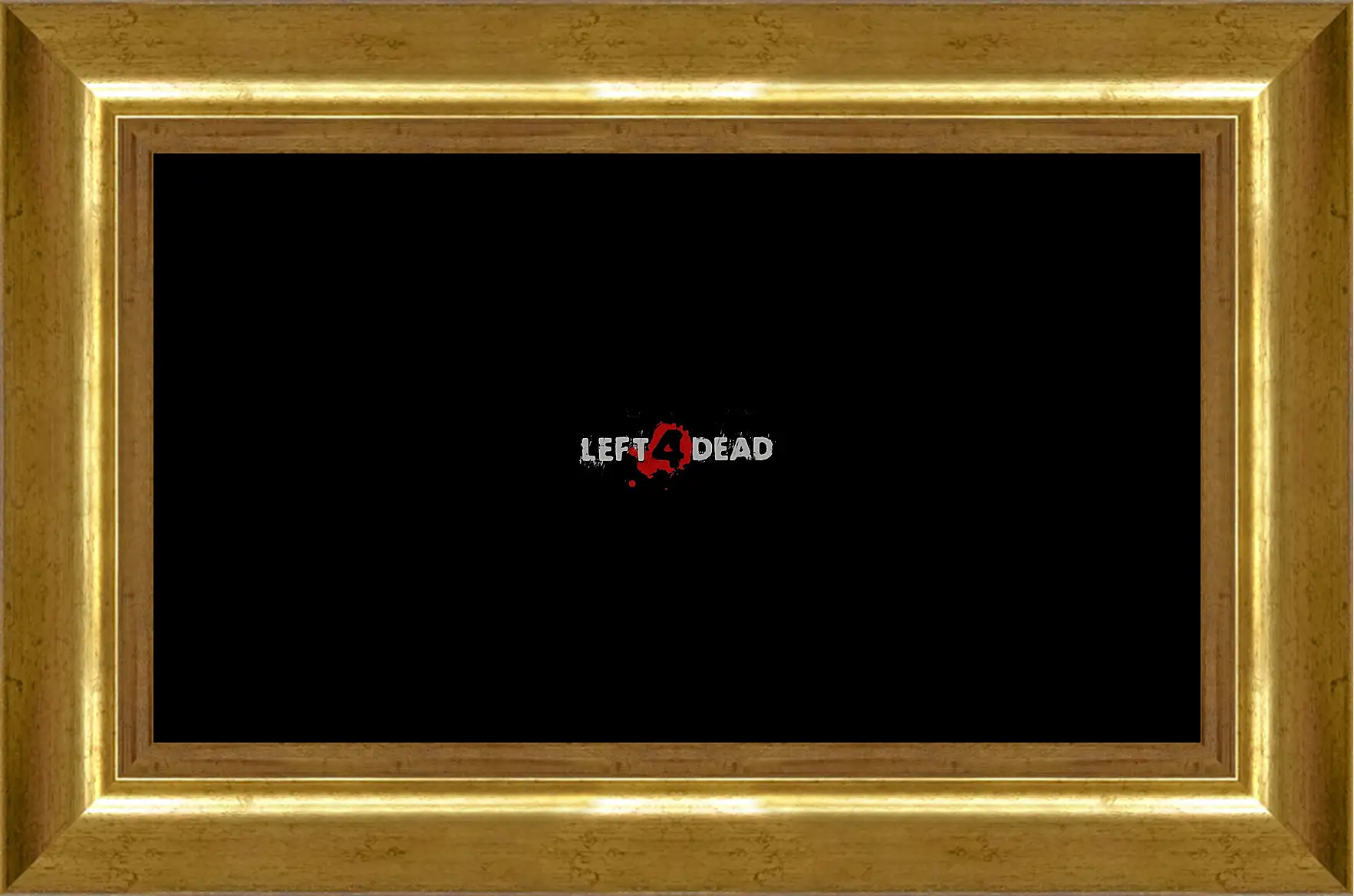 Картина в раме - left 4 dead, logo, game
