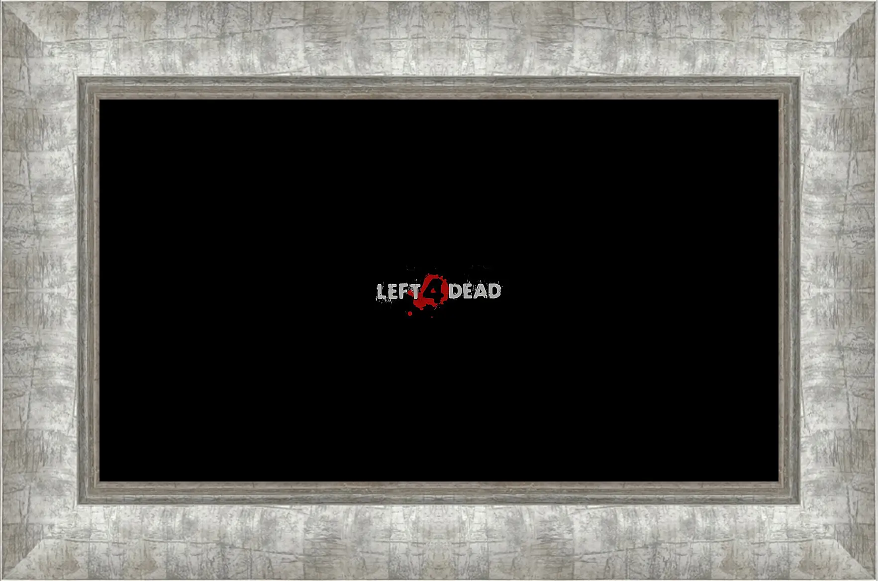 Картина в раме - left 4 dead, logo, game
