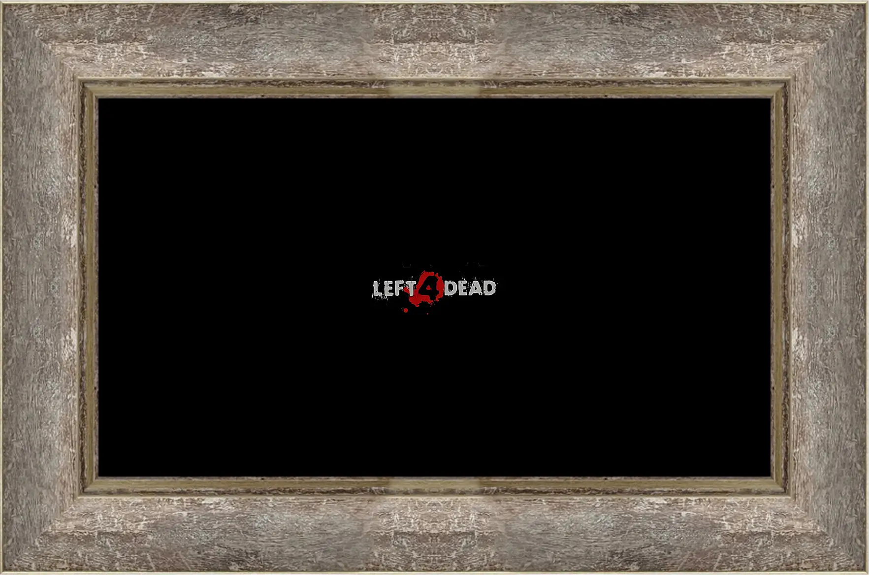 Картина в раме - left 4 dead, logo, game
