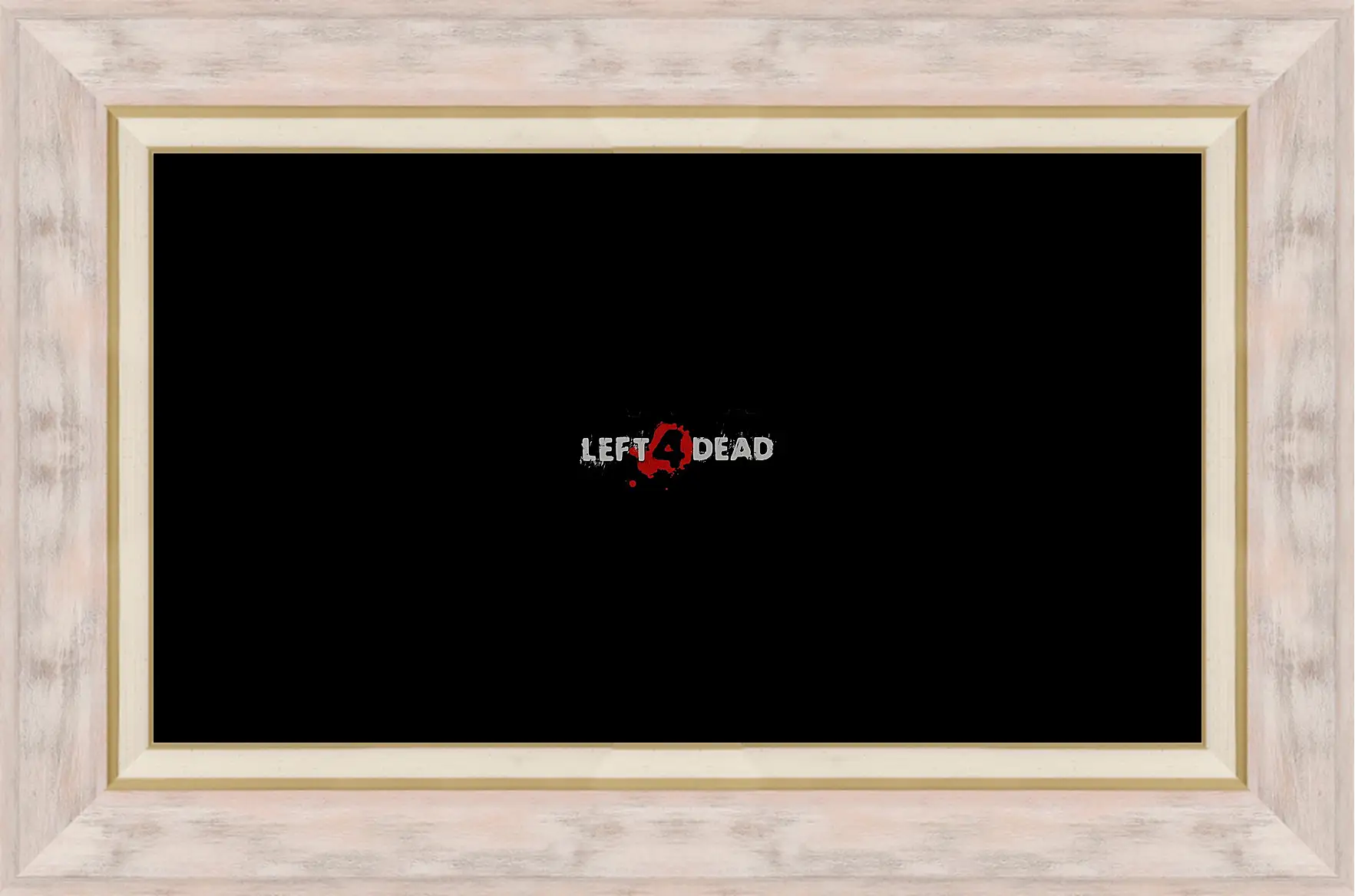 Картина в раме - left 4 dead, logo, game
