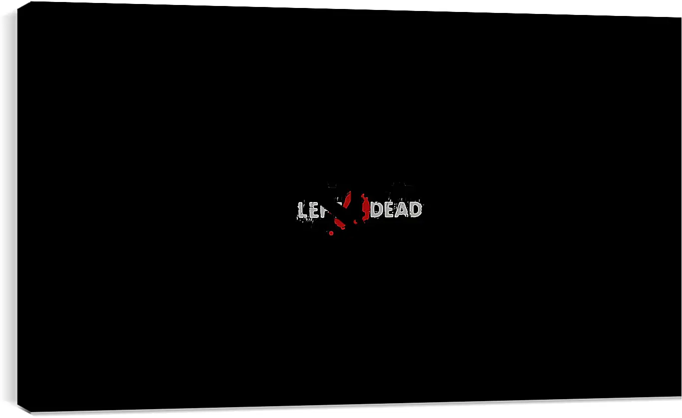 Часы картина - left 4 dead, logo, game
