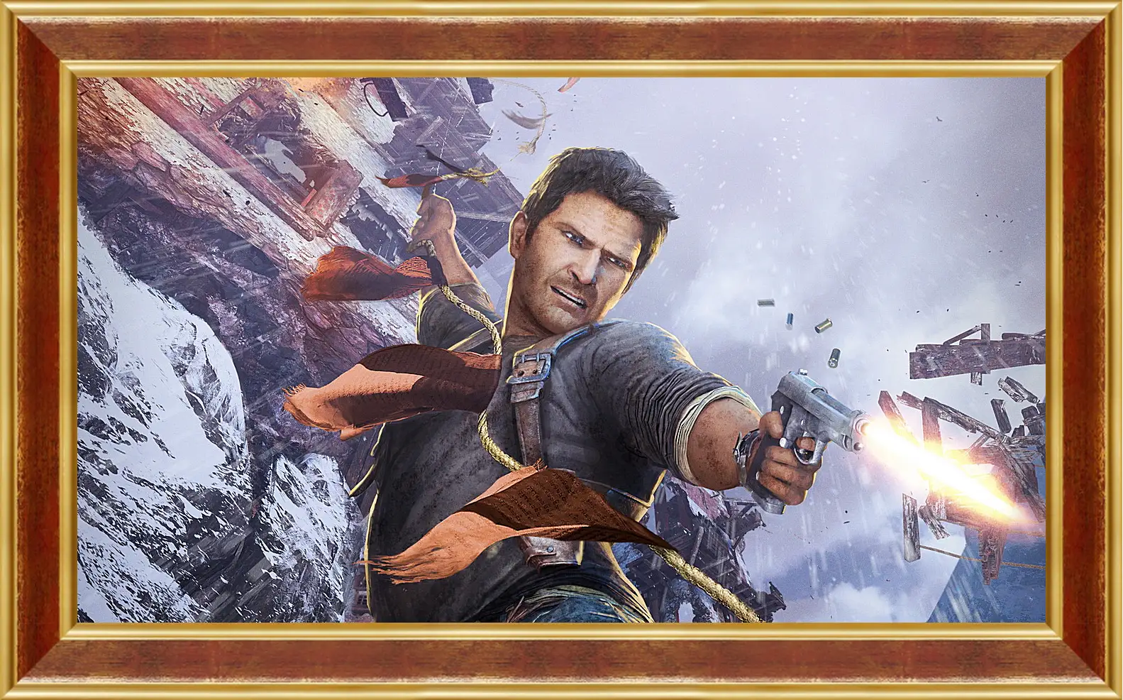 Картина в раме - uncharted 2, among thieves, nathan drake