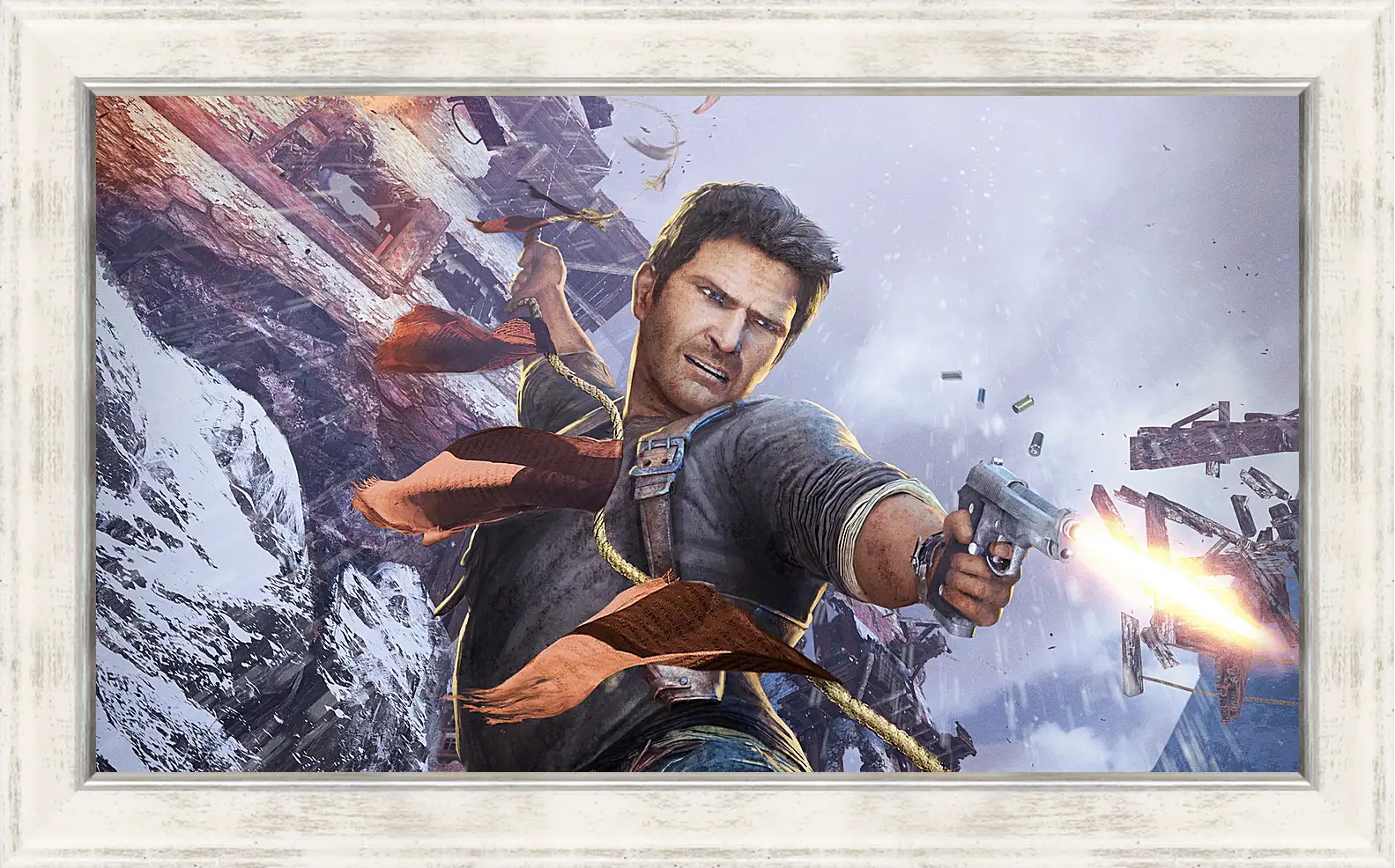 Картина в раме - uncharted 2, among thieves, nathan drake