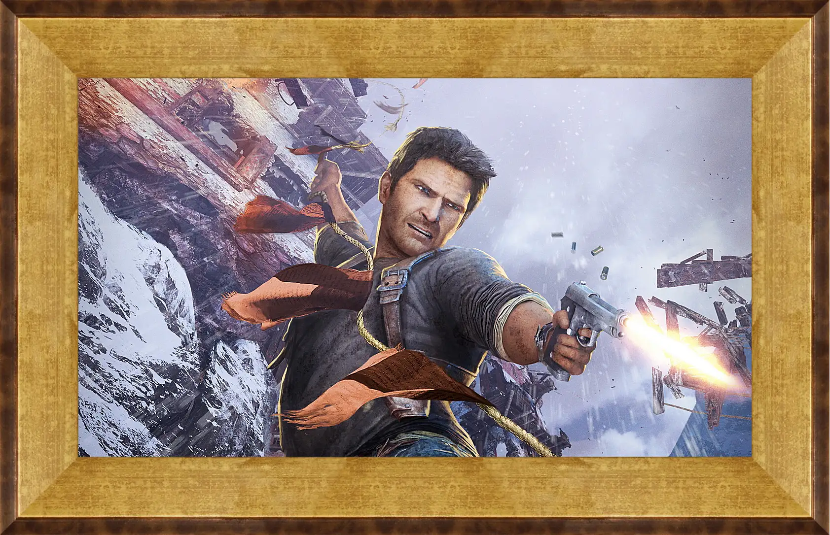 Картина в раме - uncharted 2, among thieves, nathan drake