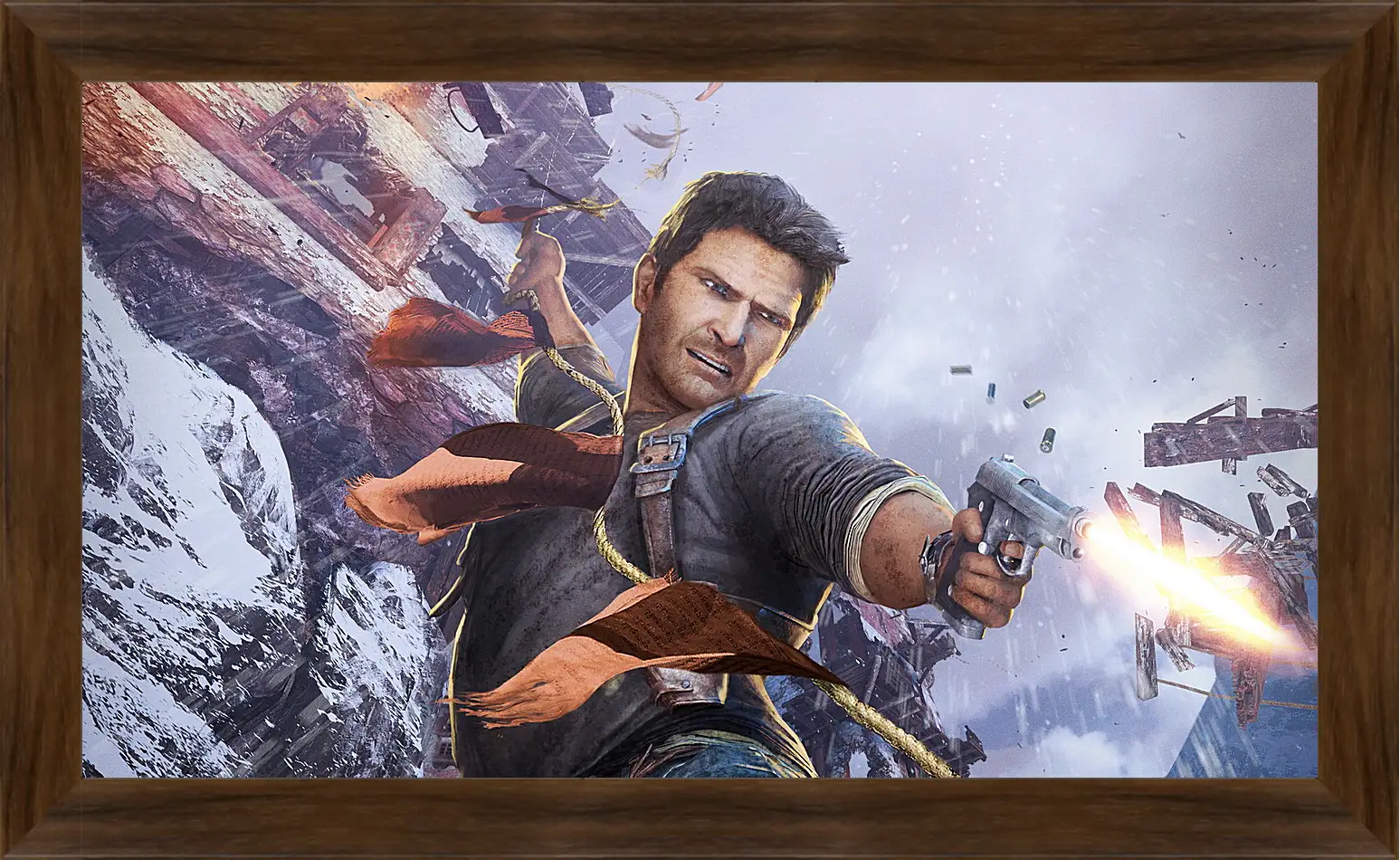 Картина в раме - uncharted 2, among thieves, nathan drake